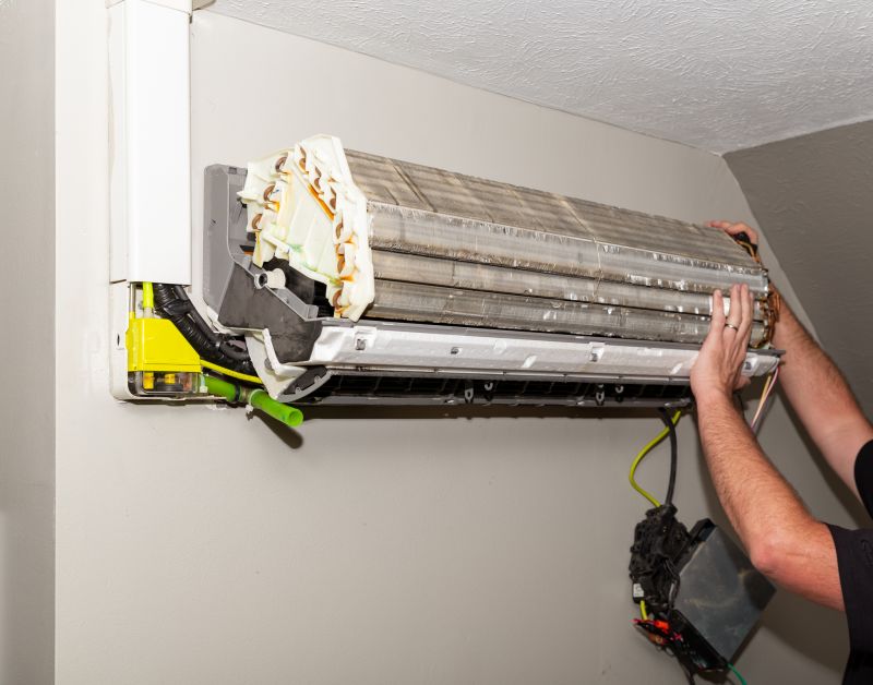 Ductless Ac Installation detail